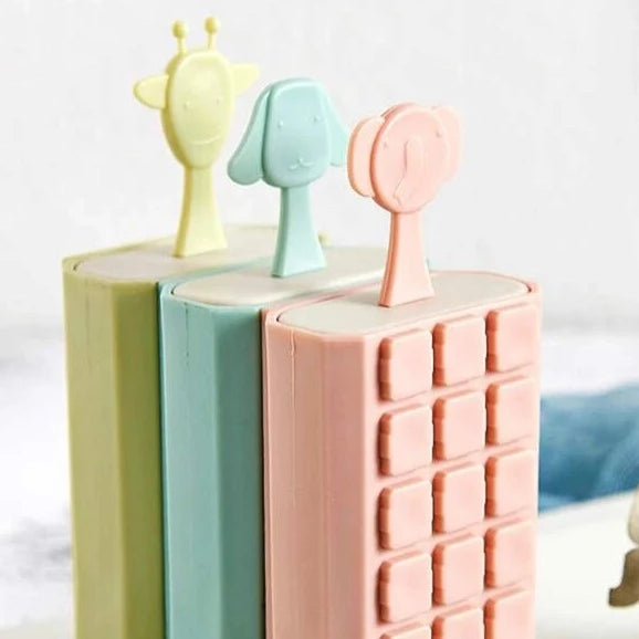 3 Pcs Animal Head Ice Mold, Kitchen Ice Cream Mold, Cartoon Ice Cream Mold Set, Building Blocks Ice Mold, Household Tools Popsicle Mold, Summer Colorful Ice Freezing Molds Block, Plastic Ice Lolly Molds, Reusable Ice Cream Molds 3 Pcs Animal Head Ice Mold, Kitchen Ice Cream Mold, Cartoon Ice Cream Mold Set, Building Blocks Ice Mold, Household Tools Popsicle Mold, Summer Colorful Ice Freezing Molds Block, Plastic Ice Lolly Molds, Reusable Ice Cream Molds
